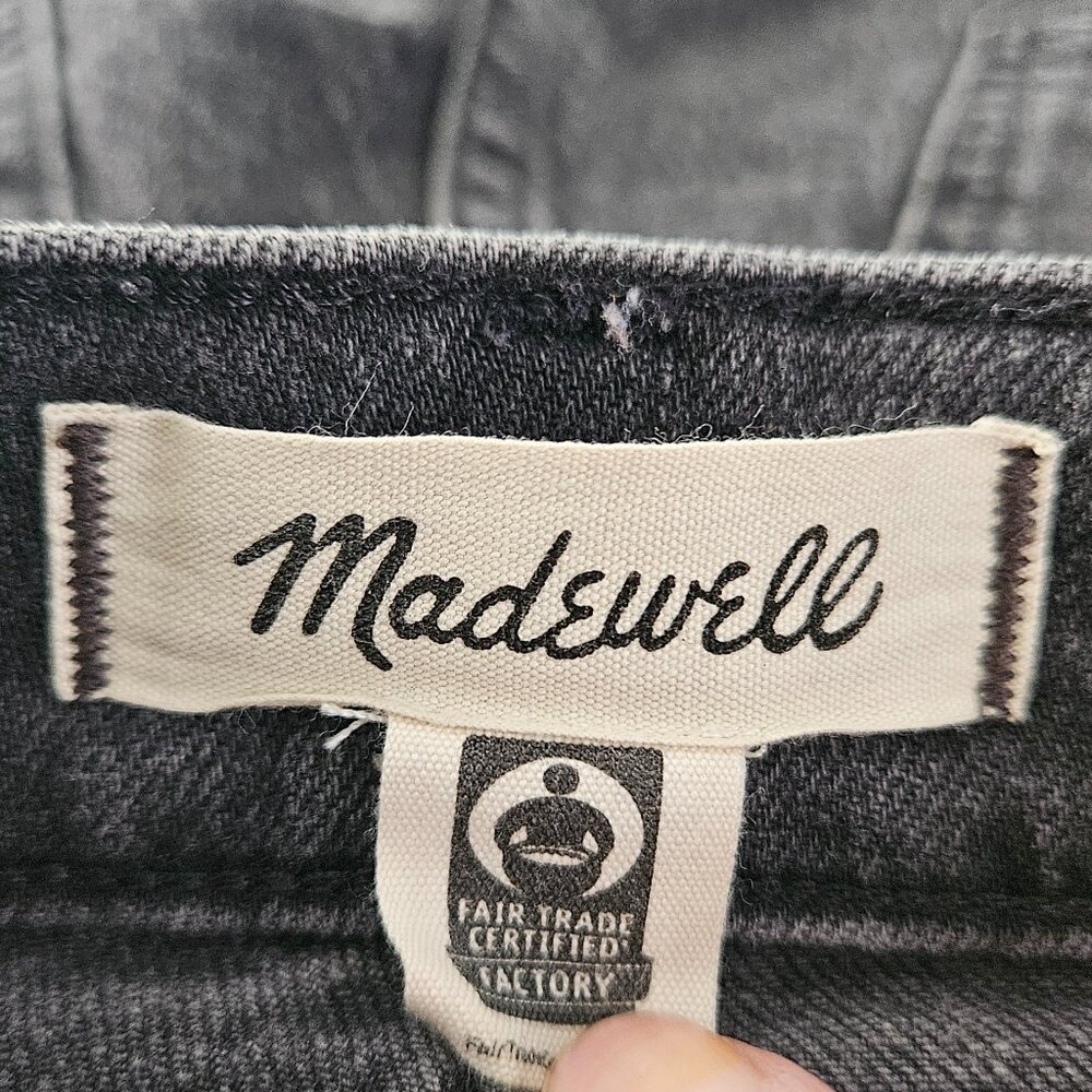 Madewell The Perfect Vintage Jean Short Lunar Wash Comfort Stretch 23 - Picture 3 of 8